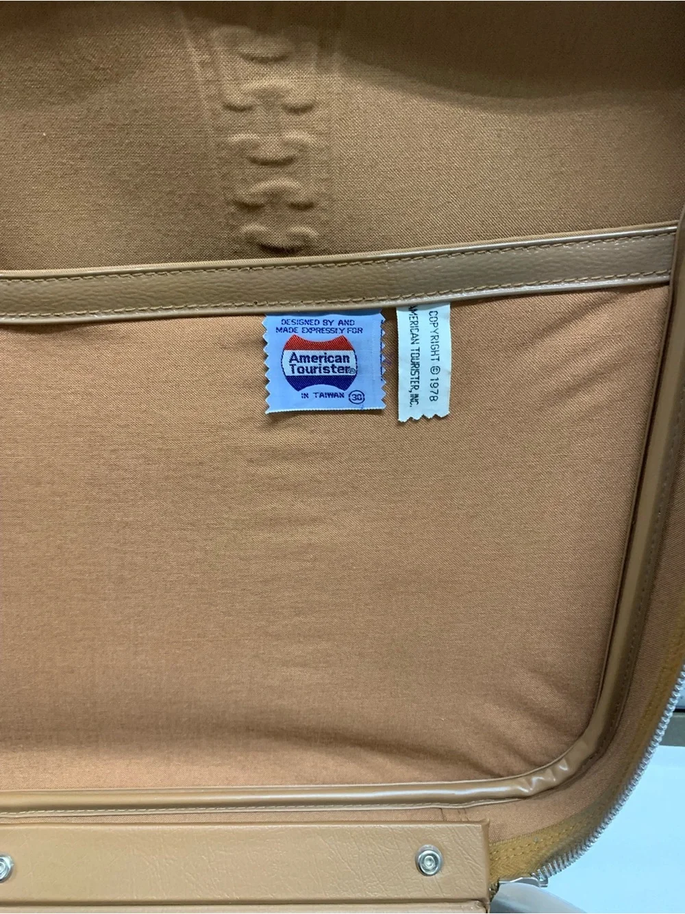 American Tourister Brown Vinyl 26